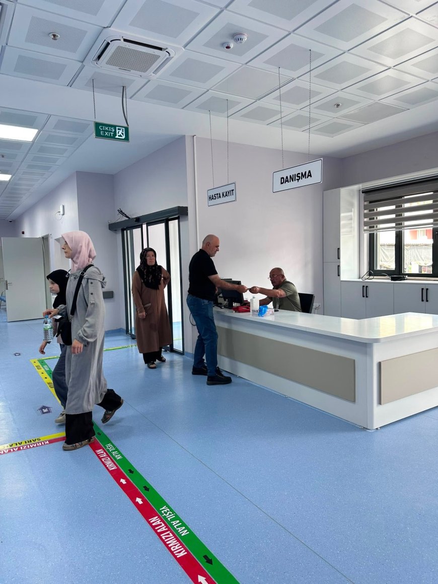 Taşova Devlet Hastanesi yeni acil servisi hasta kabulüne başladı