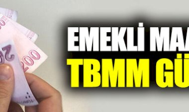 Emekli maaşına bloke TBMM gündeminde