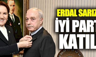 Erdal Sarızeybek İYİ Parti'ye katıldı  Kaynak Yeniçağ: Erdal Sarızeybek İYİ Parti'ye katıldı
