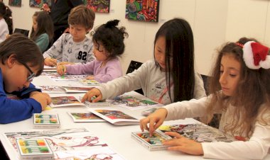 ÇÇocuklar için sanat atölyesi, ‘Şehrimi Boyuyorum’-11 Ocak Cumartesi saat :15:00- Trump Art Gallery