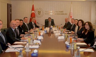 TÜSİAD PARKUR (PARLAMENTO VE KAMU KURUMLARI İLE İLİŞKİLER) HEYETİ ANKARA’YI ZİYARET ETTİ