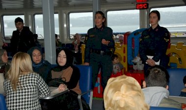 İDO Eskihisar-Topçular hattında kadına şiddete hayır semineri
