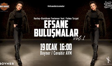 Harley-Davidson Footwear’ın yol arkadaşı Fatma Turgut Boyner’de sevenleriyle buluşuyor