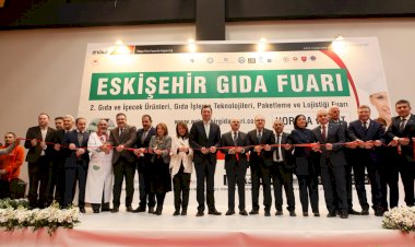TÜYAP ESKİŞEHİR 2. GIDA FUARI KAPILARINI AÇTI.