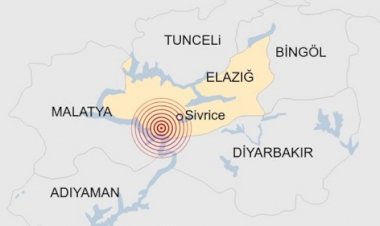 Elazığ'da deprem: Büyüklüğü 6,8, derinliği 6,75 kilometre