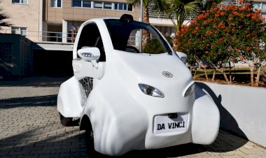 Tasarımı ve üretimi yerli olan elektrikli araç DA VİNCİ tanıtıldı
