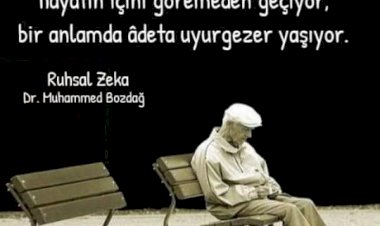 FARKINDA OLMALI İNSAN !