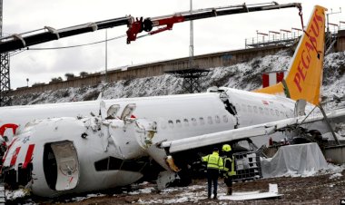 Pegasus Uçağında İncelemeler Bitti Enkaz Kaldırılıyor