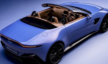 Aston Martin Vantage Üstünü Açtı