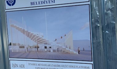 TAKSİM GEÇİCİ SERGİ PLATFORMU AÇILDI
