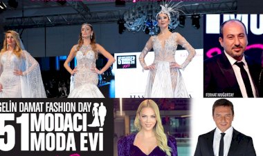 Türkiye'nin en büyük gelinlik defilesi “Gelin Damat Fashion Day”,