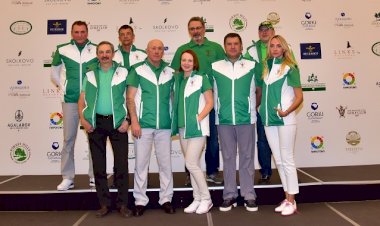 Rusya Kulüplerarası Golf Turnuvası’nın galibi kupanın sahibi oldu