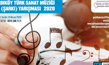 KADIKÖY TÜRK SANAT MÜZİĞİ BESTE YARIŞMASI BAŞLADI