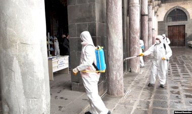 Diyarbakır’da Cuma Namazı Öncesi Camilerde Corona Temizliği