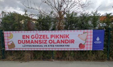 ÇİMLERE BAS AMA ATEŞ YAKMA