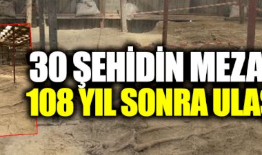 Balkan savaşı şehitlerinin mezarına 108 yıl sonra ulaşıldı!