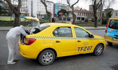 İSTANBUL TAKSİLERİ BRC İŞBİRLİĞİYLE DEZENFEKTE EDİLDİ