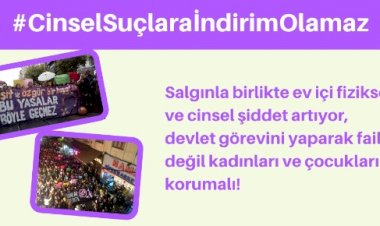 Cinsel Suçlara İndirim Olmaz