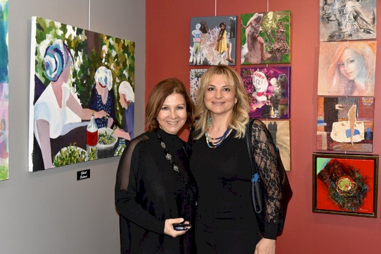 İYİLİK İÇİN SANAT DERNEĞİ YARARINA DÜZENLENEN “YIL SONU SERGİSİ” F SANAT GALERİSİ’NDE SANATSEVERLERLE BULUŞTU