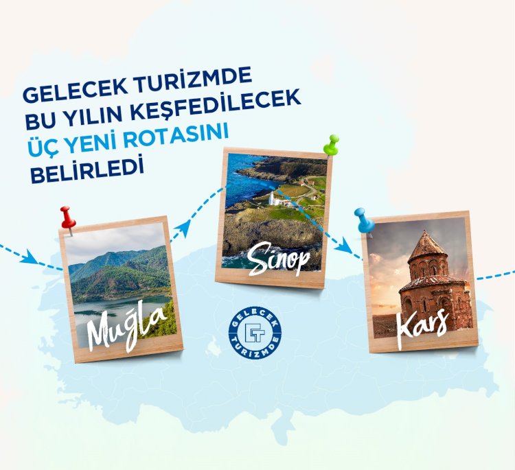 Kars, Sinop ve Muğla da Gelecek Turizmde dedi