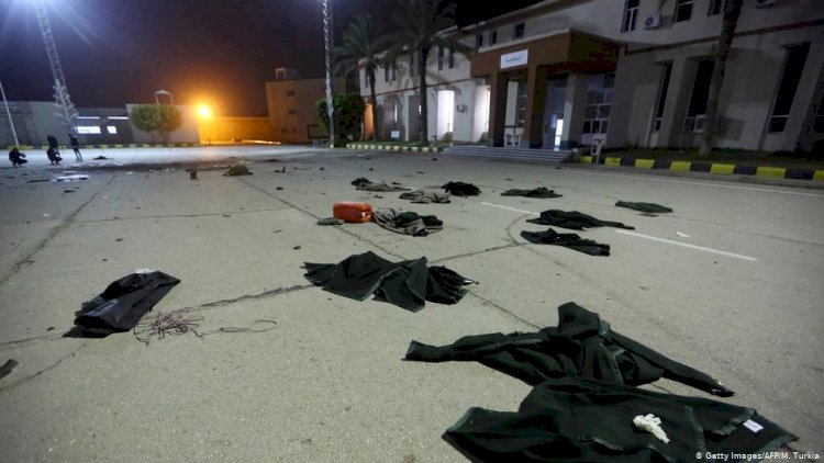 Libya'da askeri okula saldırı