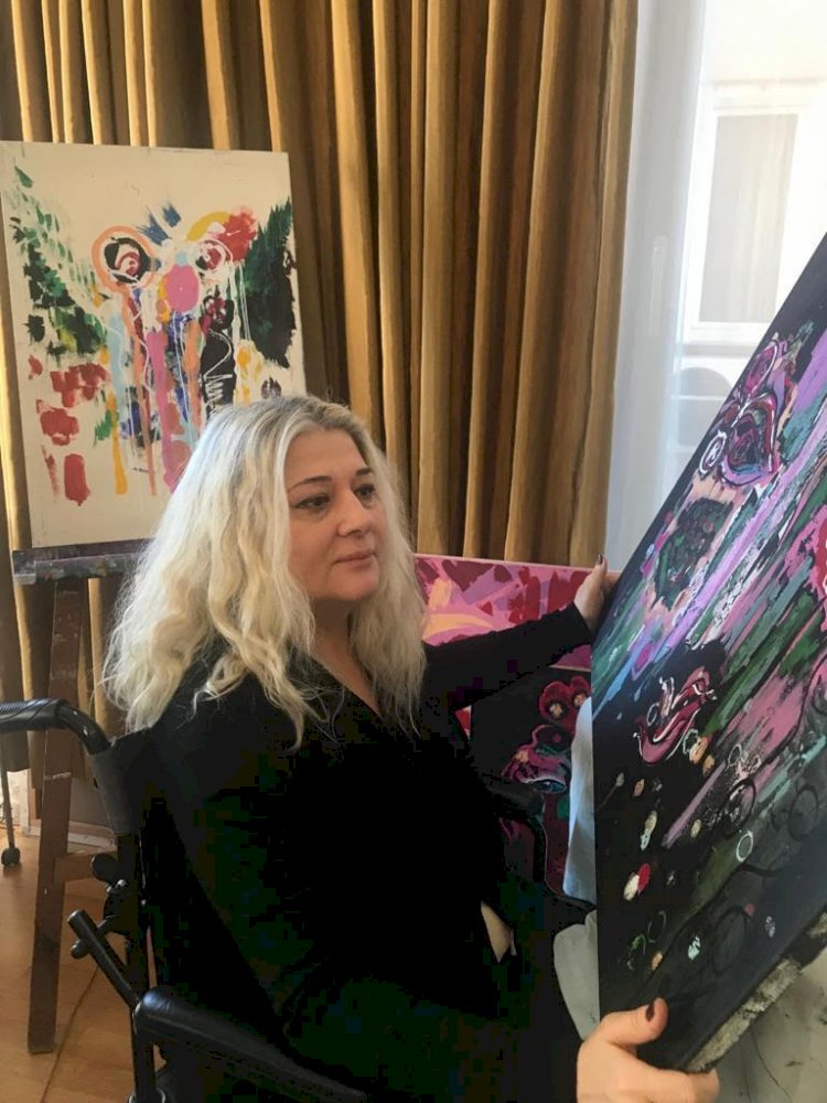 Ressam ‘Sevcan Birgören’  ‘ART CAPITAL’ sanat etkinliğine eserleriyle katılıyor.