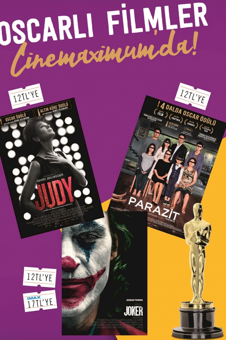 Kaçıranlar ve Yeniden İzlemek İsteyenler İçin Oscar Ödüllü Filmler Cinemaximum’larda