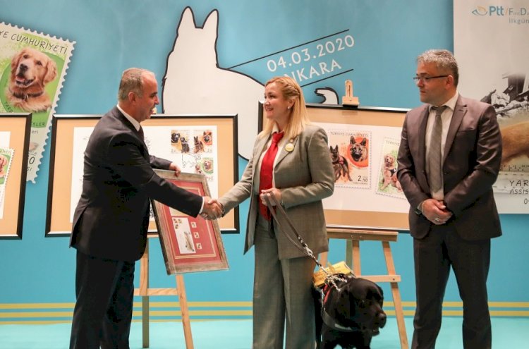 HAYAT KURTARAN KÖPEKLER PTT PULLARINDA