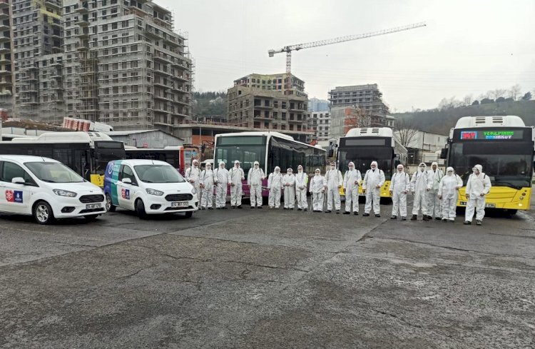 İETT VE ÖHO ARAÇLARINDA VİRÜSLERE KARŞI DEZENFEKTASYON UYGULAMASI YAPILACAK