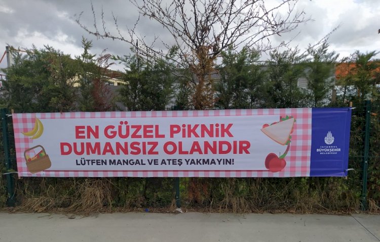 ÇİMLERE BAS AMA ATEŞ YAKMA