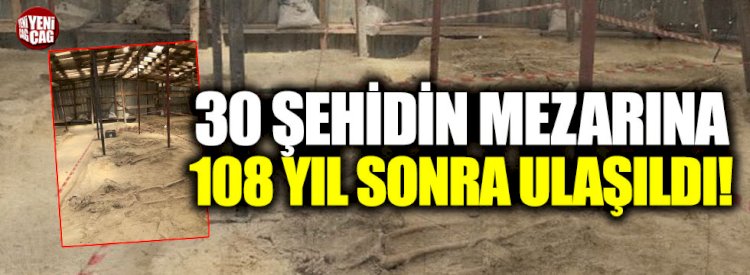 Balkan savaşı şehitlerinin mezarına 108 yıl sonra ulaşıldı!