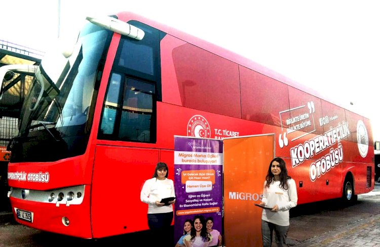Kooperatifçilik Otobüsü Türkiye Turuna Çıktı