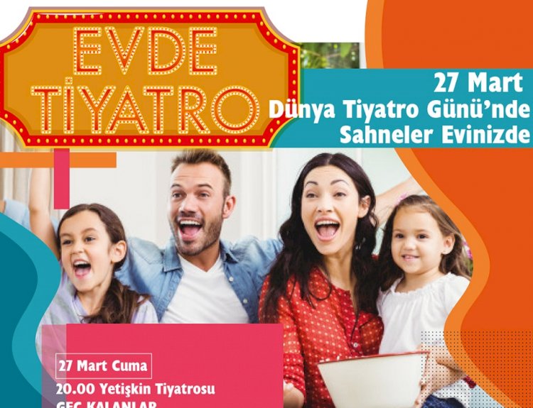 Şehir Tiyatroları Evinize Misafir Oluyor, Perde Kapanmıyor…