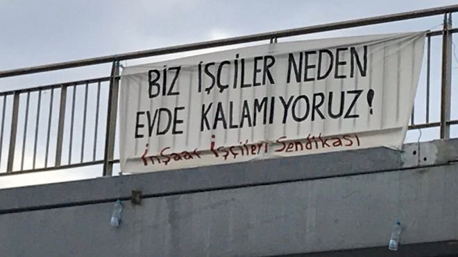 İstanbul'da inşaat işçilerine 'taahhütname' imzalatıldı: