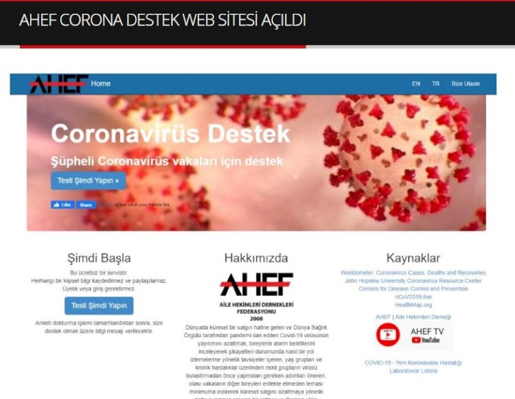AHEF web sitesine 2 günde 180 bin başvuru !
