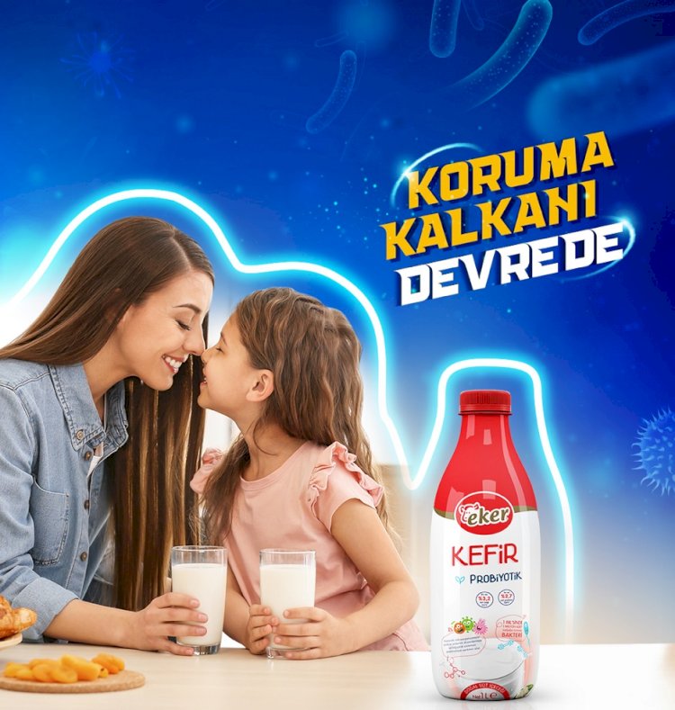 EVDEKİ YAŞAMINIZI KEFİRLE DESTEKLEYİN