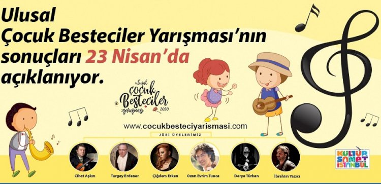 Çocuk Besteciler Yarışması’nın Sonuçları 23 Nisan’da Açıklanıyor